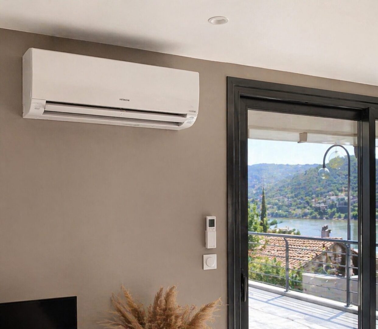 Installation professionnelle d'une pompe à chaleur air / air & air / eau à Tournon-sur-Rhône (07300) - Photo 01