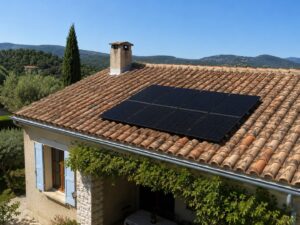 Pose d’un kit photovoltaïque 5 kW pour l’autoconsommation solaire à Aubenas (07200) - Photo 01