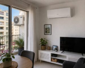 Installation d’une climatisation réversible par pompe à chaleur à Apt (84400) - Photo 01