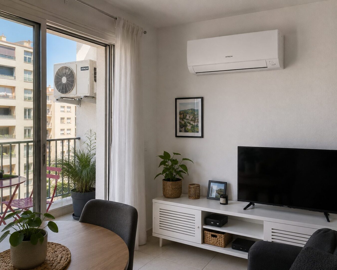 Installation d’une climatisation réversible par pompe à chaleur à Apt (84400) - Photo 01