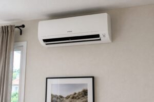 Pose d’une climatisation réversible à Avignon (84000) : installation d’une PAC air / air par Orzy Énergies - Photo 01