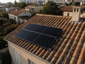 Pose d’une centrale photovoltaïque 5 kW pour l’autoconsommation à Marseille (13000) - Photo 01