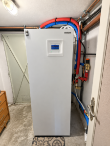 Installation d’une pompe à chaleur air/eau Hitachi avec ECS à Rognonas (13870) - photo 02