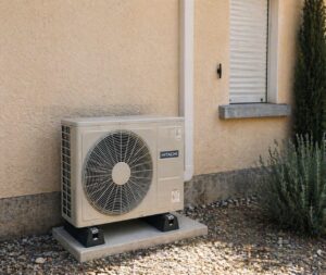 Installation professionnelle d'une pompe à chaleur air / air & air / eau à Tournon-sur-Rhône (07300) - Photo 02