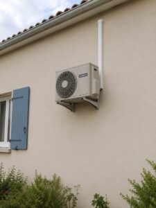 Pose d’une climatisation réversible à Avignon (84000) : installation d’une PAC air / air par Orzy Énergies - Photo 02