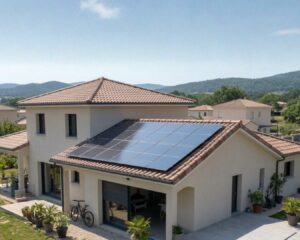 Installation de panneaux solaires pour l’autoconsommation à Orange (84100) - Photo 02